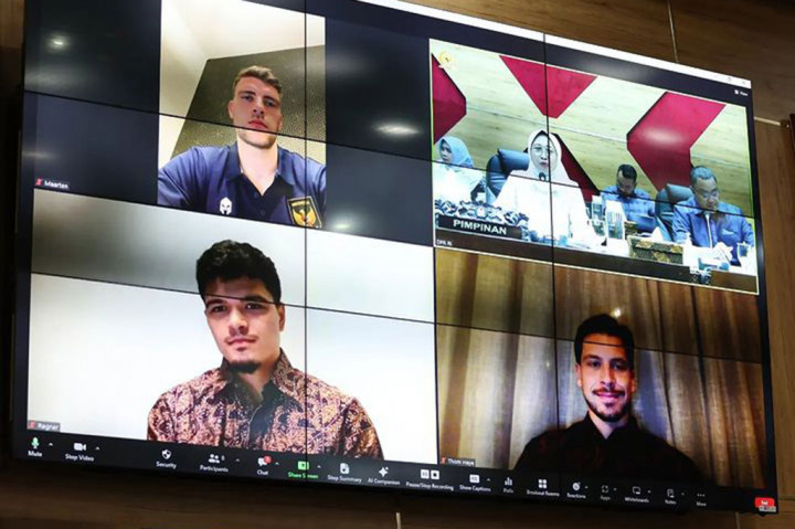 Naturalisasi Thom, Ragnar, dan Maarten Disetujui Komisi X dan III DPR