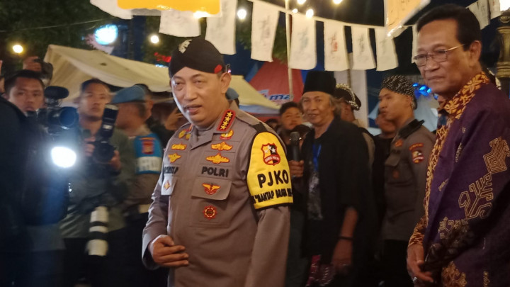 Kapolri Buka Pasar Kangen Sambut Bulan Ramadan