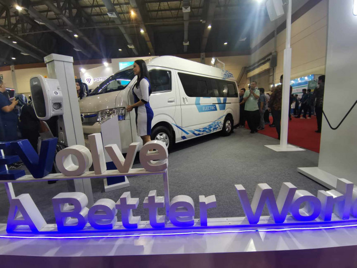 Foton Gebrak Indonesia dengan Kendaraan Niaga Listrik