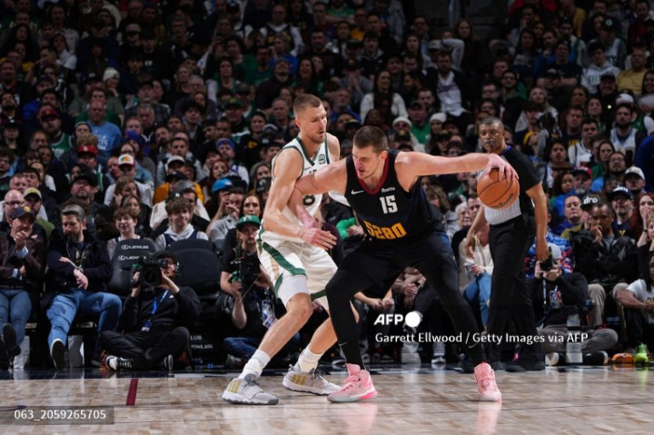 NBA: Triple-Double Jokic Antar Nuggets Menang atas Celtics