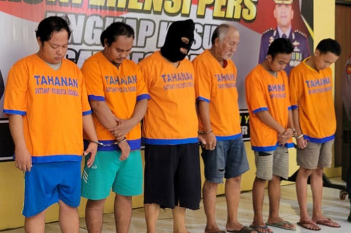 Enam Pelaku Pencabulan Anak di Bawah Umur Diringkus Polisi