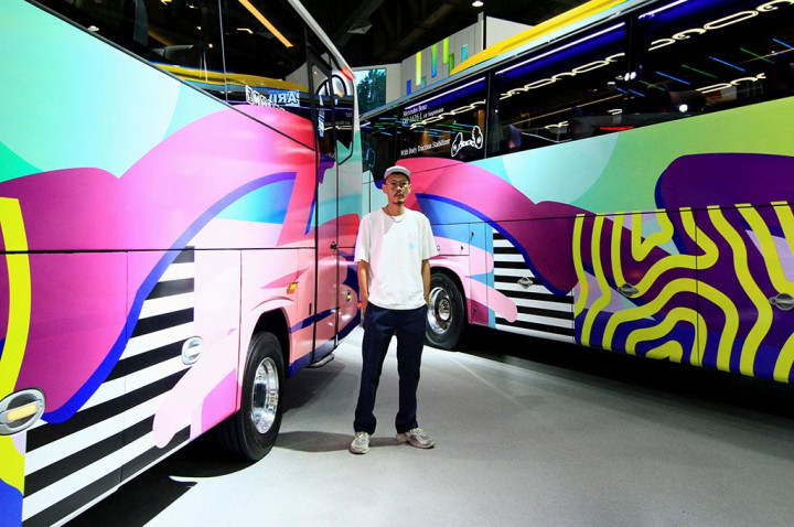 Stereoflow Coret-Coret Body Bus, Bisa Jadi Inspirasi Livery PO