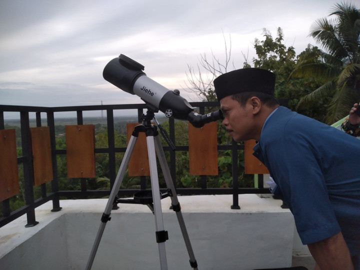 Hilal di Yogyakarta Tak Memenuhi Syarat