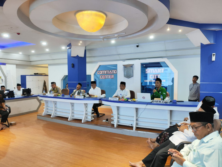 Tak Tampak, Ketinggian Hilal di Kabupaten Malang hanya 0,62 Derajat