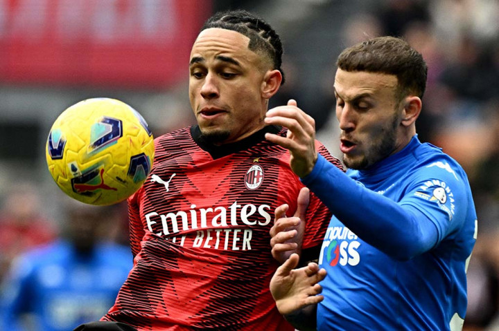 AC Milan Menang Tipis 1-0 atas Empoli