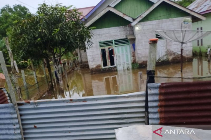 Banjir di Mukomuko Bengkulu Surut