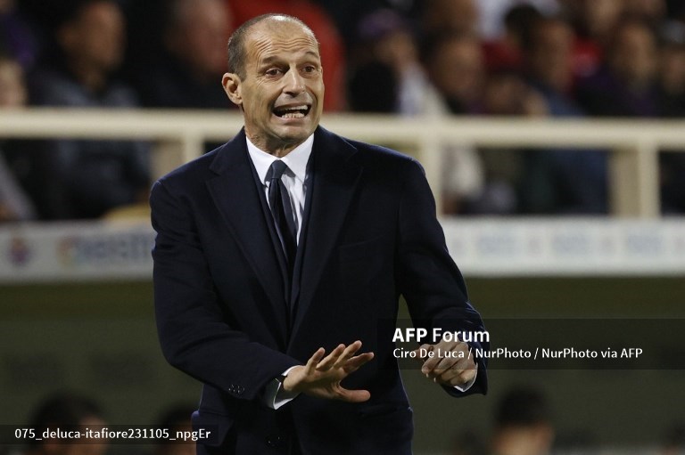 Pelatih Juventus, Massimiliano Allegri (AFP/Ciro De Luca)