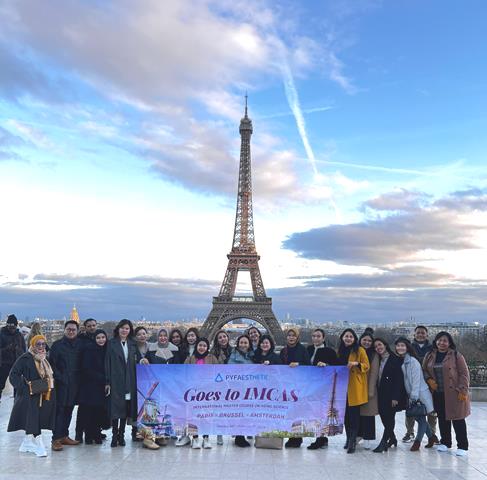 Fasilitasi para dermatologis dan dokter estetikan di Indonesia, Pyfaesthetic partisipasi dalam IMCAS World Congress 2024. (Foto: Dok. Istimewa)