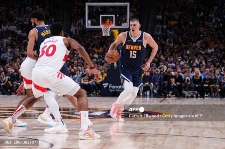NBA: Jokic Pimpin Nuggets Jinakkan Raptors