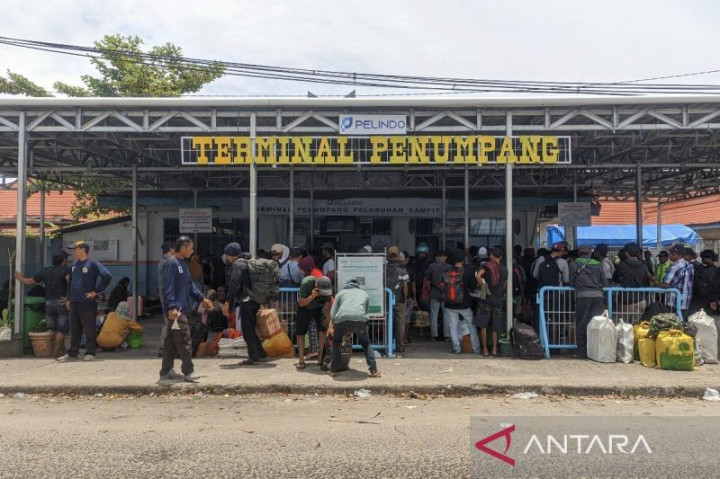 Mudik Lebih Awal jadi Pilihan Warga via Pelabuhan Sampit
