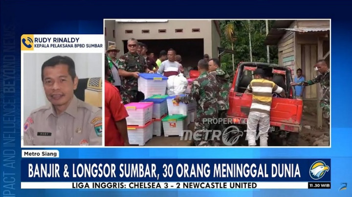 BPBD Sumbar Fokus Cari 6 Korban di Pesisir Selatan dan Memitigasi Bencana Susulan