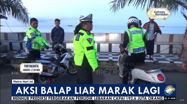 Polisi Tangkap Pelaku Balap Liar di Polewali Mandar, Tahan 24 Motor