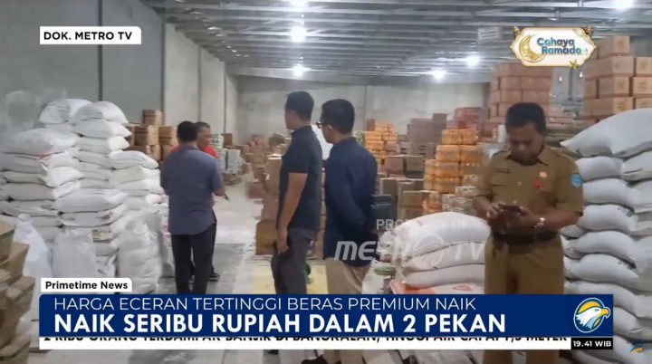 HET Beras Premium Naik Rp1.000 untuk 2 Pekan, Bapanas: Harga Gabah Tinggi