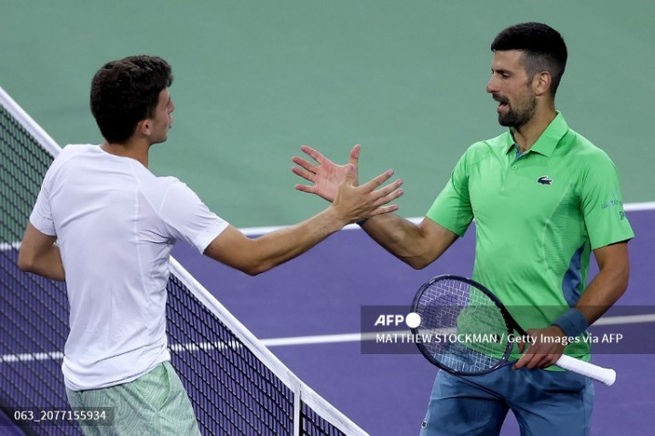 Tenis: Novak Djokovic Disingkirkan Petenis Peringkat 125 Dunia