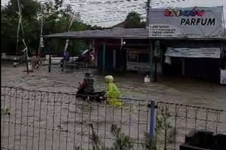 Grobogan Jateng Kembali Banjir Akibat Curah Hujan Tinggi
