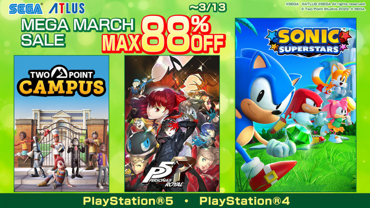 Diskon Hingga 88% Khusus Game Sega Selama Maret 2024