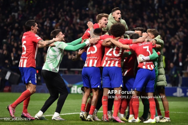 Liga Champions: Dramatis, Atletico Madrid Singkirkan Inter Lewat Adu Penalti