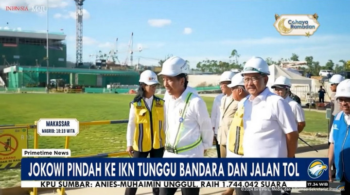 Jokowi Pindah ke IKN Jika Jalan Tol dan Bandara Sudah Dibangun