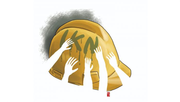 Gusur Paksa di Ibu Kota Nusantara