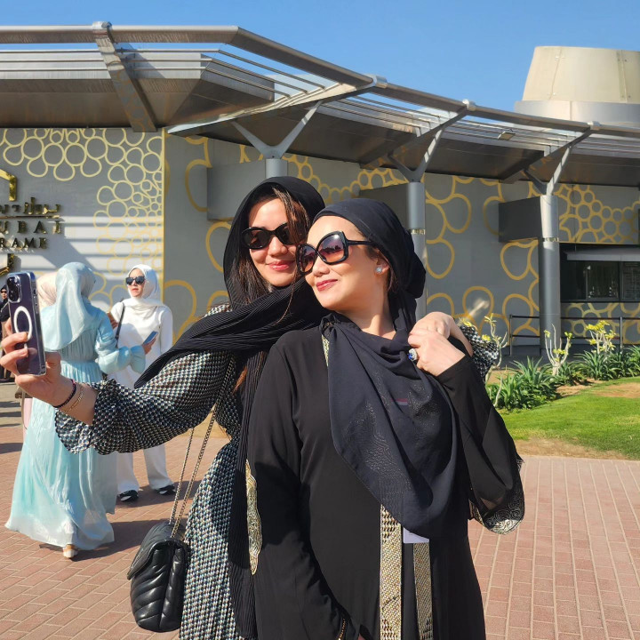 Reza Artamevia Mantap Berhijab, Aaliyah Kaget