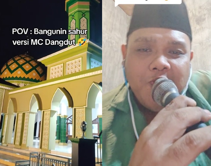 Viral di TikTok Bangunin Sahur Ala MC Dangdut: Masih Bersama New Sahur!