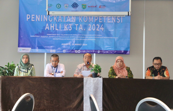 Tekan Kecelakaan Kerja, Kemenaker Terus Tingkatkan Kompetensi Ahli K3