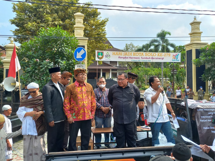 Warga Solo Raya Tuntut Pengusutan Kecurangan Pemilu 2024