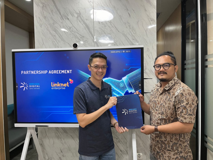 Bersama Digital Data Centres dan Link Net Enterprise Garap Kemitraan Strategis