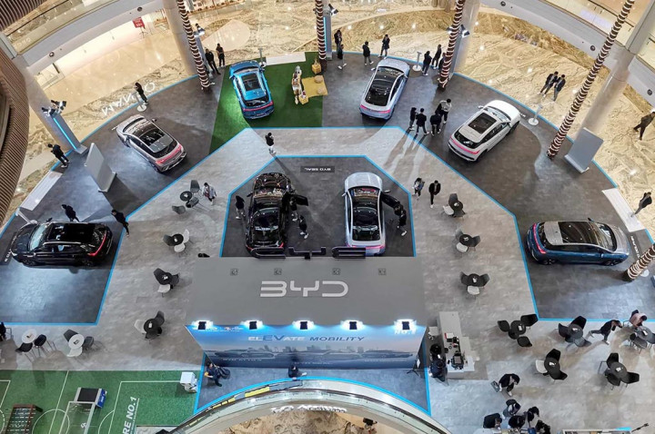 BYD Dapat Konsumen 'Kakap', Pesan 10.000 Unit Mobil Listrik