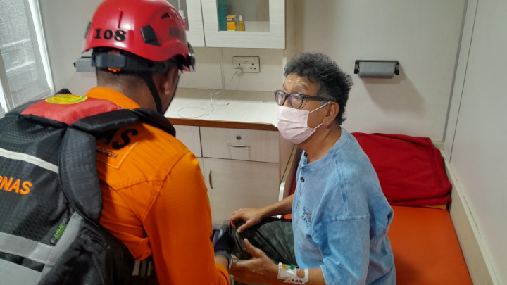 Basarnas Banda Aceh Evakuasi WNA Asal Jepang di Perairan Samudera Hindia