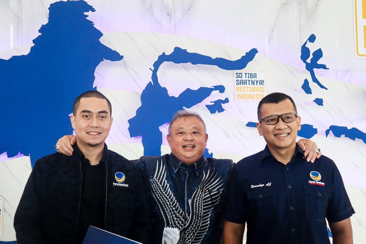Wibi Andrino Resmi Jabat Ketua DPW NasDem DKI Jakarta