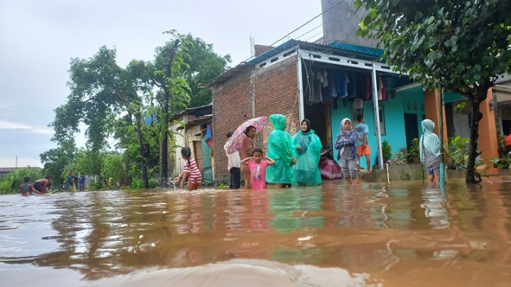 Banjir di Jepara Meluas, 24 Desa Terendam