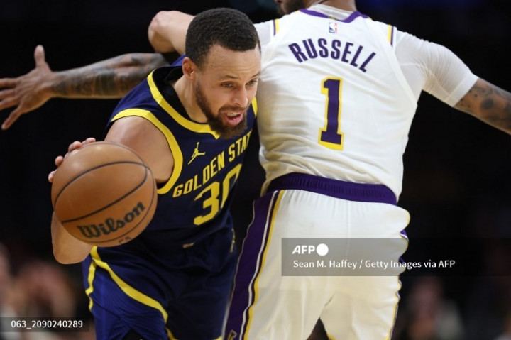 NBA: Warriors Jinakkan Lakers