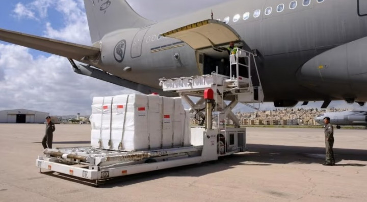 Bantuan Tahap 3 dari Singapura untuk Gaza Sudah Tiba di Yordania