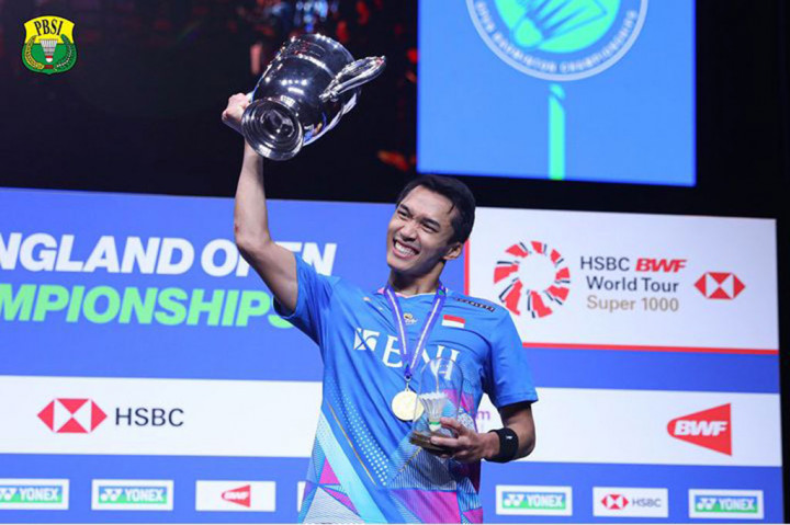 Mantul! Jojo Akhiri 3 Dekade Puasa Gelar Tunggal Putra All England