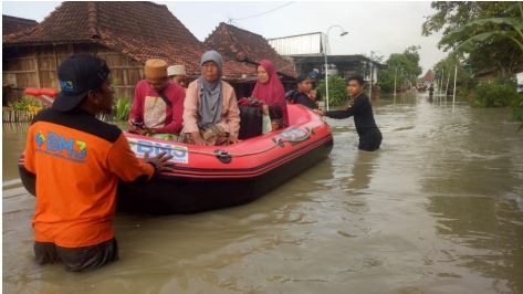 Pengungsi Banjir di Jateng Mulai Terserang Penyakit