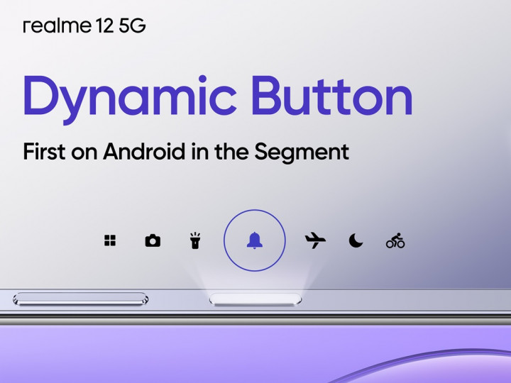 Jelang Rilis, realme 12 5G Kenalkan ‘Dynamic Button’ Pertama di Android