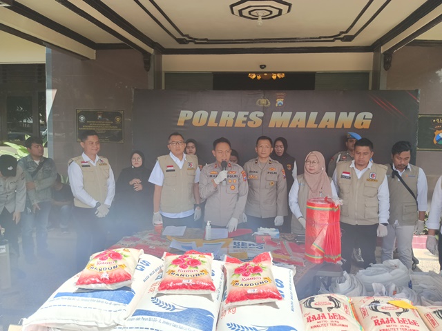 Pelaku Raup Keuntungan Rp45 Juta Kemas Beras Bulog Jadi Premium