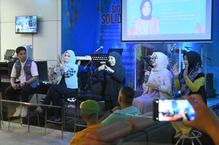 Wujudkan Inklusi untuk Disabilitas, Lagu Berbahasa Isyarat Diluncurkan