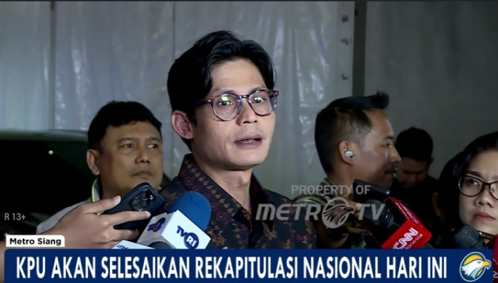 KPU Targetkan Rekapitulasi 5 Provinsi Terakhir Bisa Selesai Hari Ini