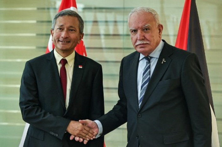 Kunjungi Ramallah, Menlu Singapura Ungkap Kekhawatiran Mendalam soal Gaza