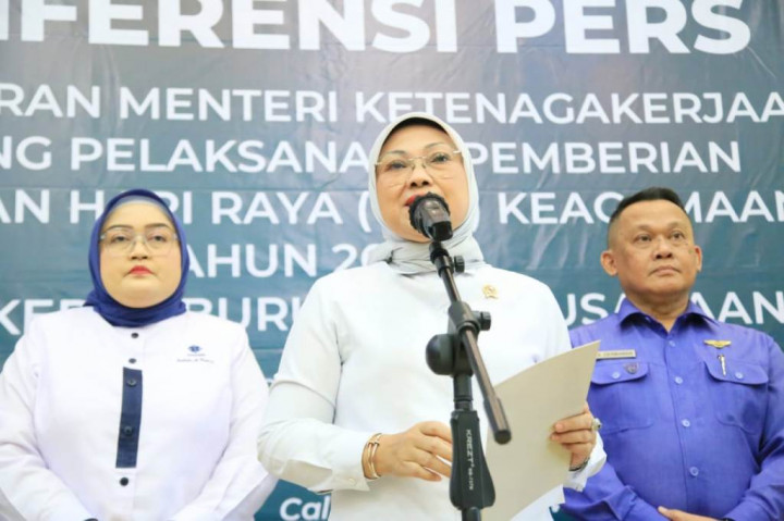 Kemenaker Sebut Perusahaan yang Telat Bayar THR akan Didenda 5 Persen