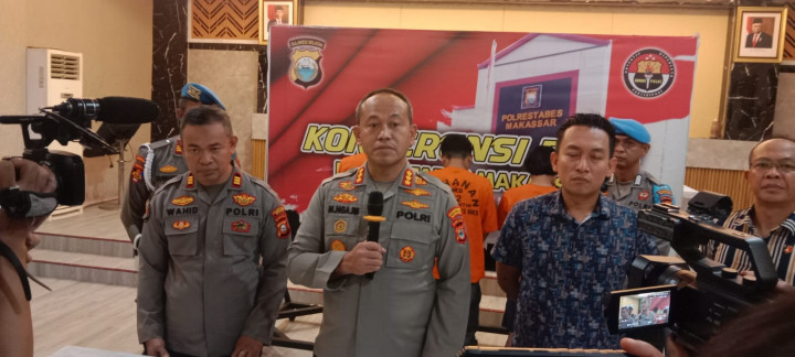 Polisi Tangkap Pengantar Jenazah Pengeroyok Anggota Polisi di Makassar