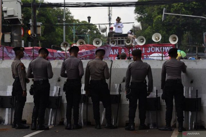 Jalan Depan Kantor KPU Steril, Masyarakat Diimbau Cari Jalur Alternatif