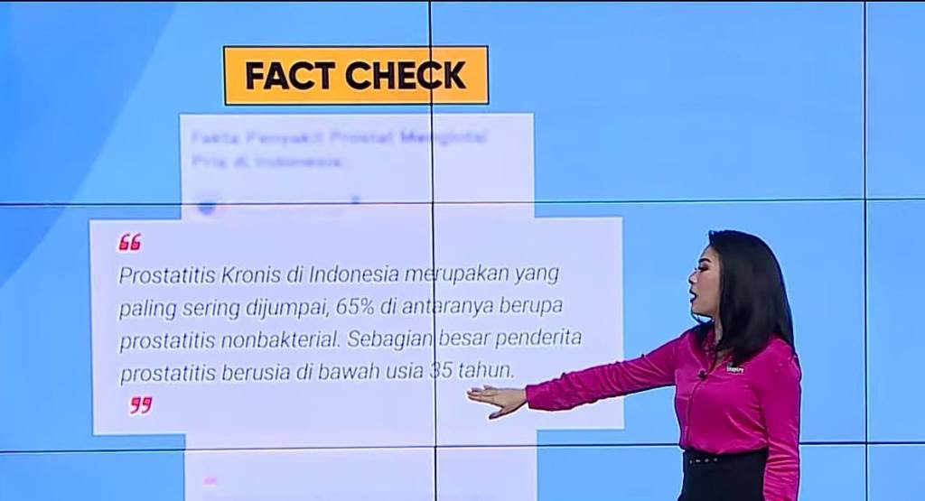 Beberapa tips mengatasi kanker prostat. (Tangkapan Layar Metro TV)