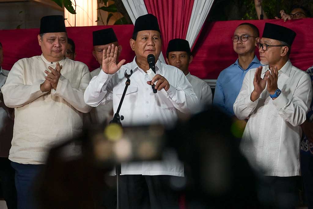 Prabowo: Indonesia tak Boleh Terpecah oleh Imperialis dan Kolonialis
