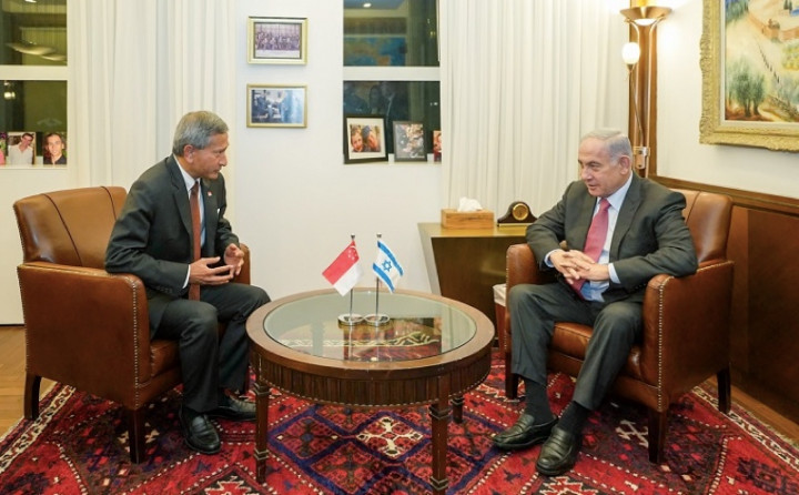 Menlu Singapura Temui Netanyahu, Sebut Tindakan Israel di Gaza Keterlaluan