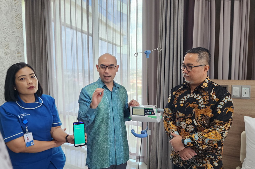 Mesin Infus Pintar Pertama di Dunia Dihadirkan ke Indonesia (Foto: dok. mandaya)