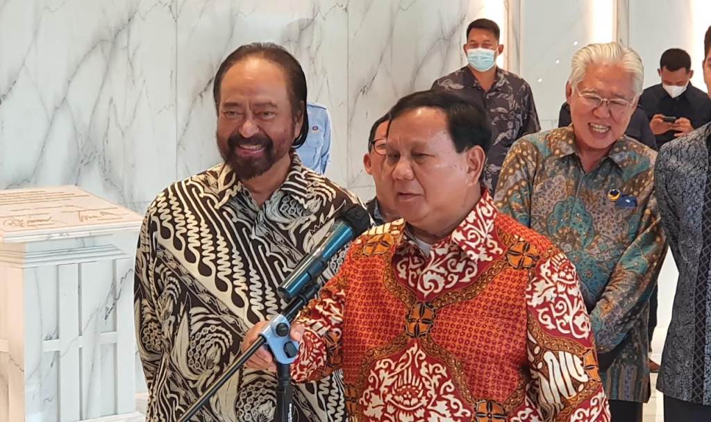 Prabowo Bakal Bertemu Surya Paloh Siang Ini
