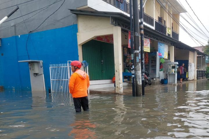Ratusan Warga Tangsel Terdampak Banjir